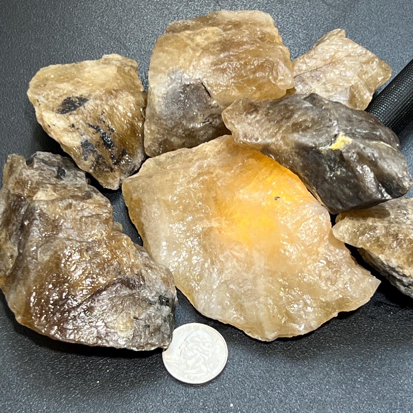 Large Citrine Crystals (Natural Untreated) Rough Raw Stones (By The Piece or Pound)