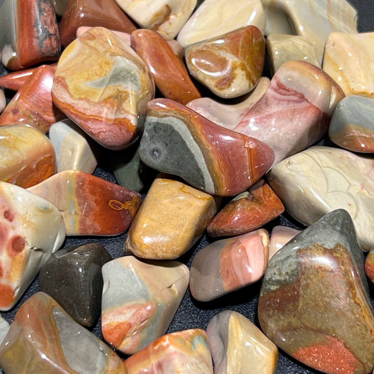 Desert Jasper Tumbled Stones (By The Piece Or Pound)