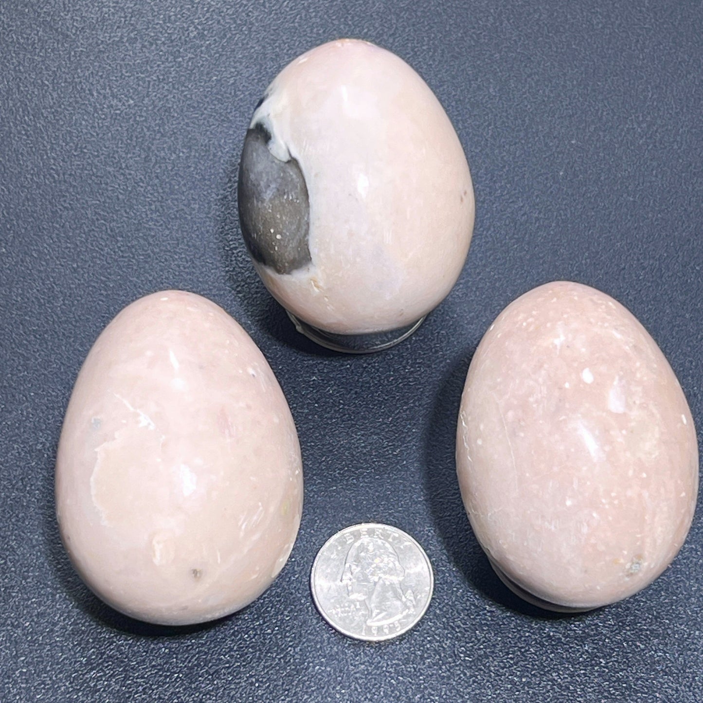 Light Pink Opal Egg Carving