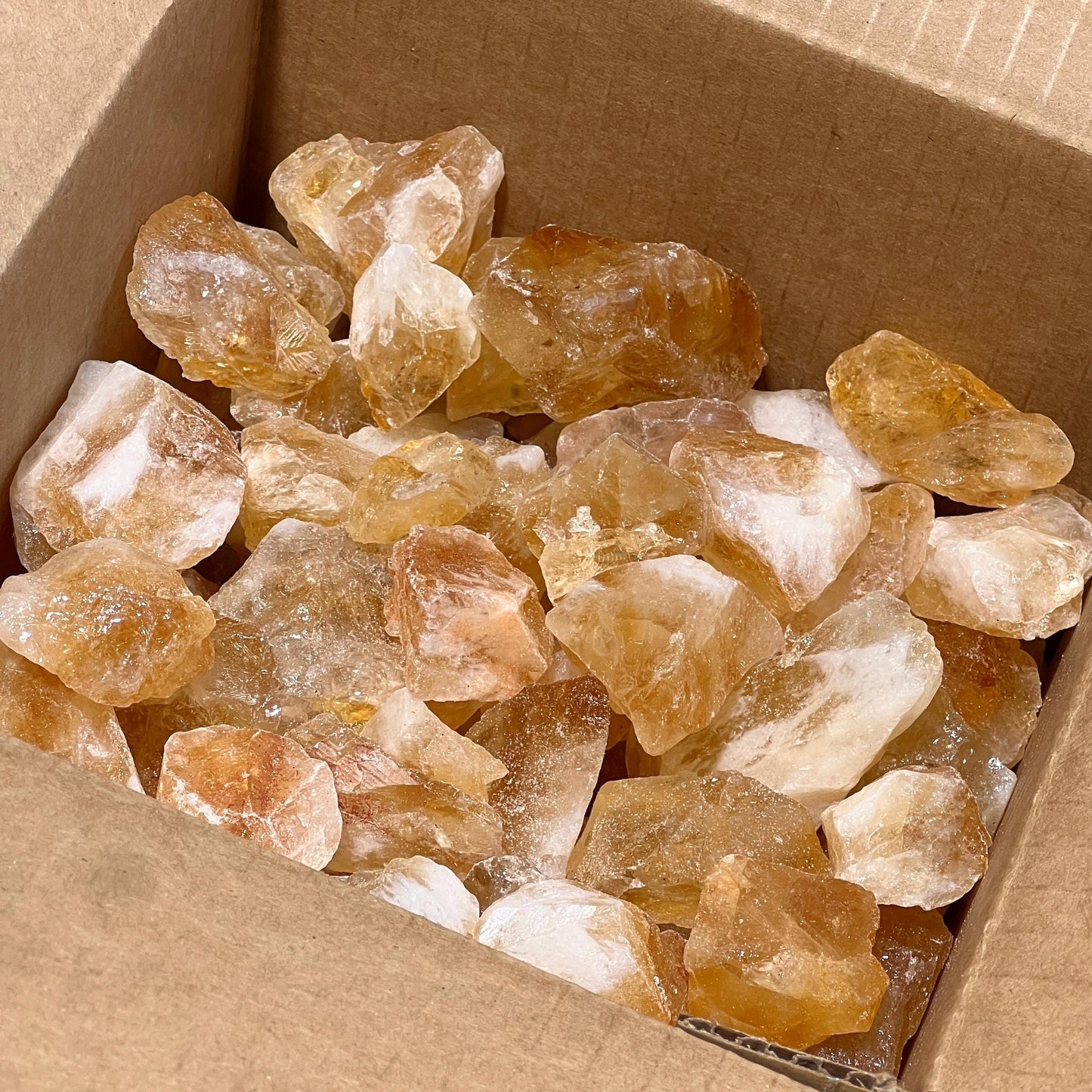 Large Citrine Crystals Rough Raw Stones (By The Piece or Pound)