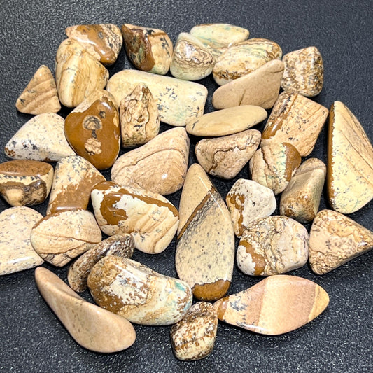 Picture Jasper Tumbled Stones (By The Piece Or Pound)