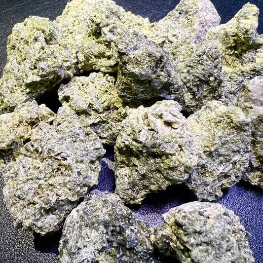 Green Epidote Crystal Rough Raw Stones (By The Piece or Pound)