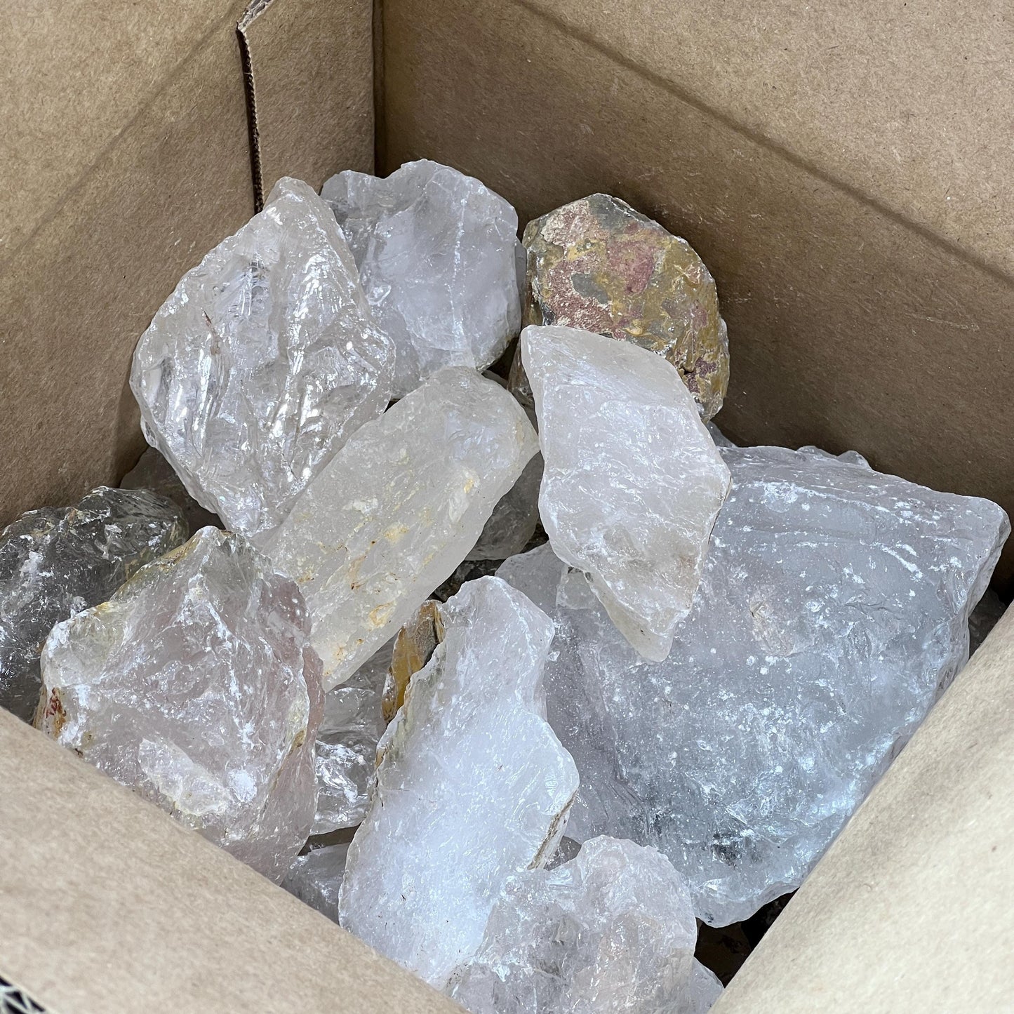 Large Raw Quartz Crystal Rough Stones (By The Piece or Pound)