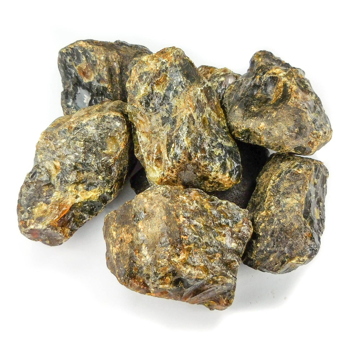 Black Amber Fossilized Tree Resin Mixed Sizes Rough Raw Stones (By The Piece or Pound)(UV Reactive)