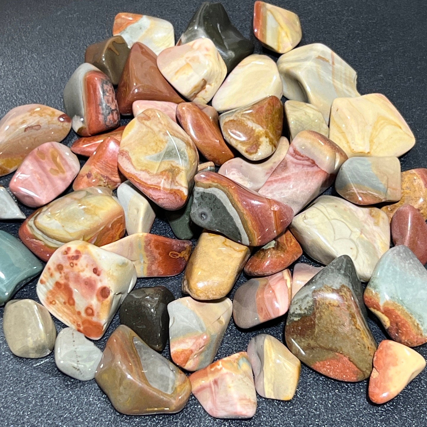 Desert Jasper Tumbled Stones (By The Piece Or Pound)