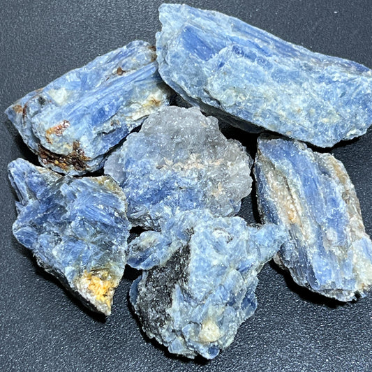Blue Kyanite Crystals Rough Raw Stones (By The Piece or Pound)