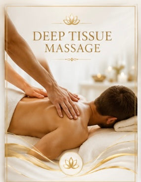 60 minute Deep Tissue Massage Full Body