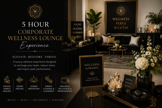 5 Hour Corporate Wellness lounge experience