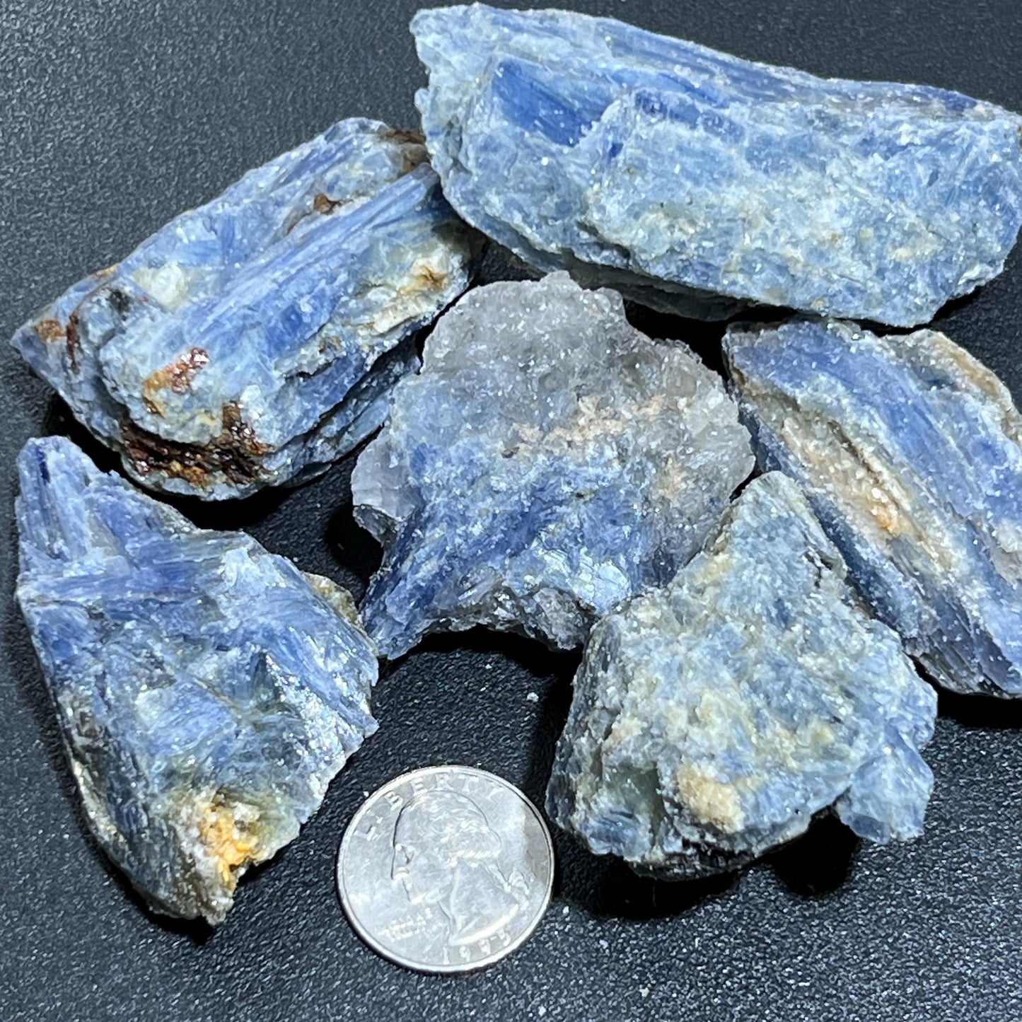 Blue Kyanite Crystals Rough Raw Stones (By The Piece or Pound)