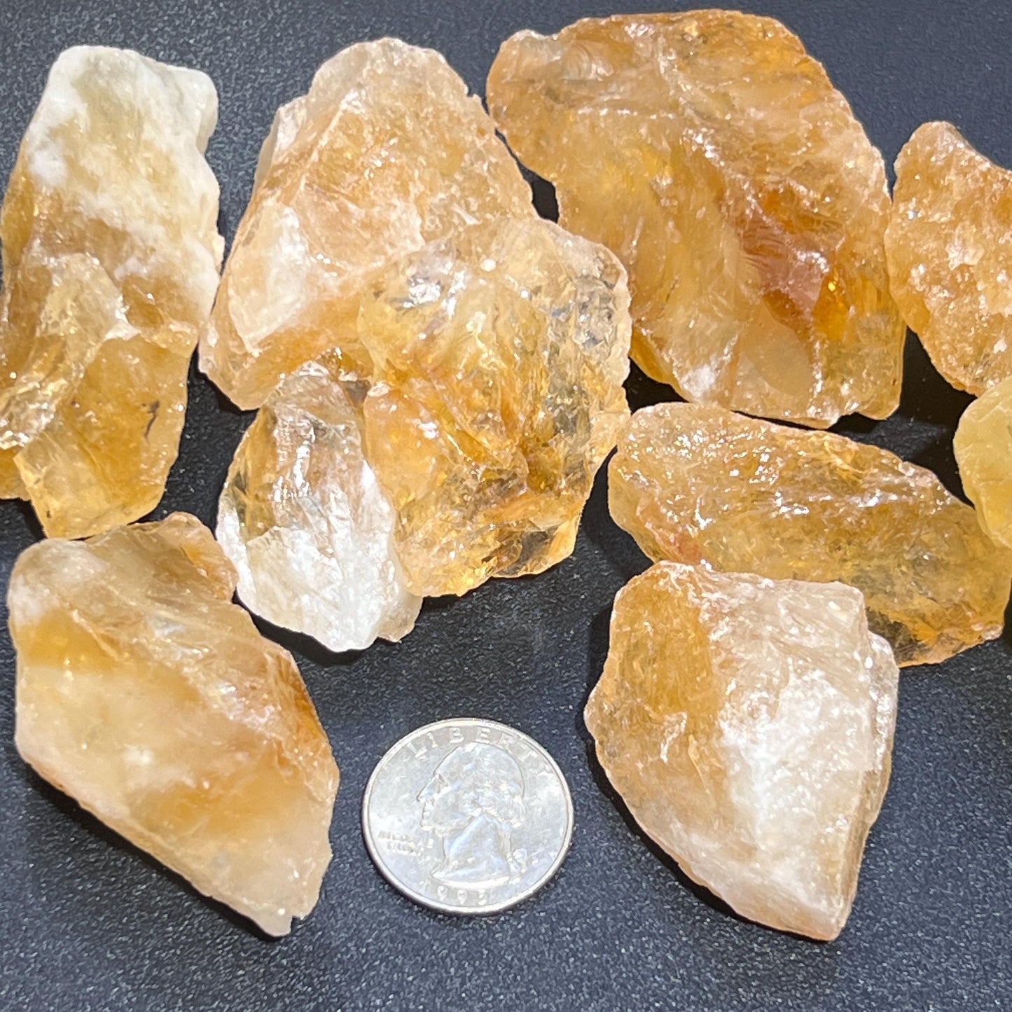 Large Citrine Crystals Rough Raw Stones (By The Piece or Pound)