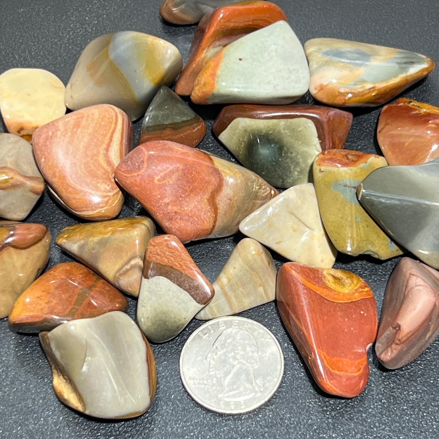 Desert Jasper Tumbled Stones (By The Piece Or Pound)