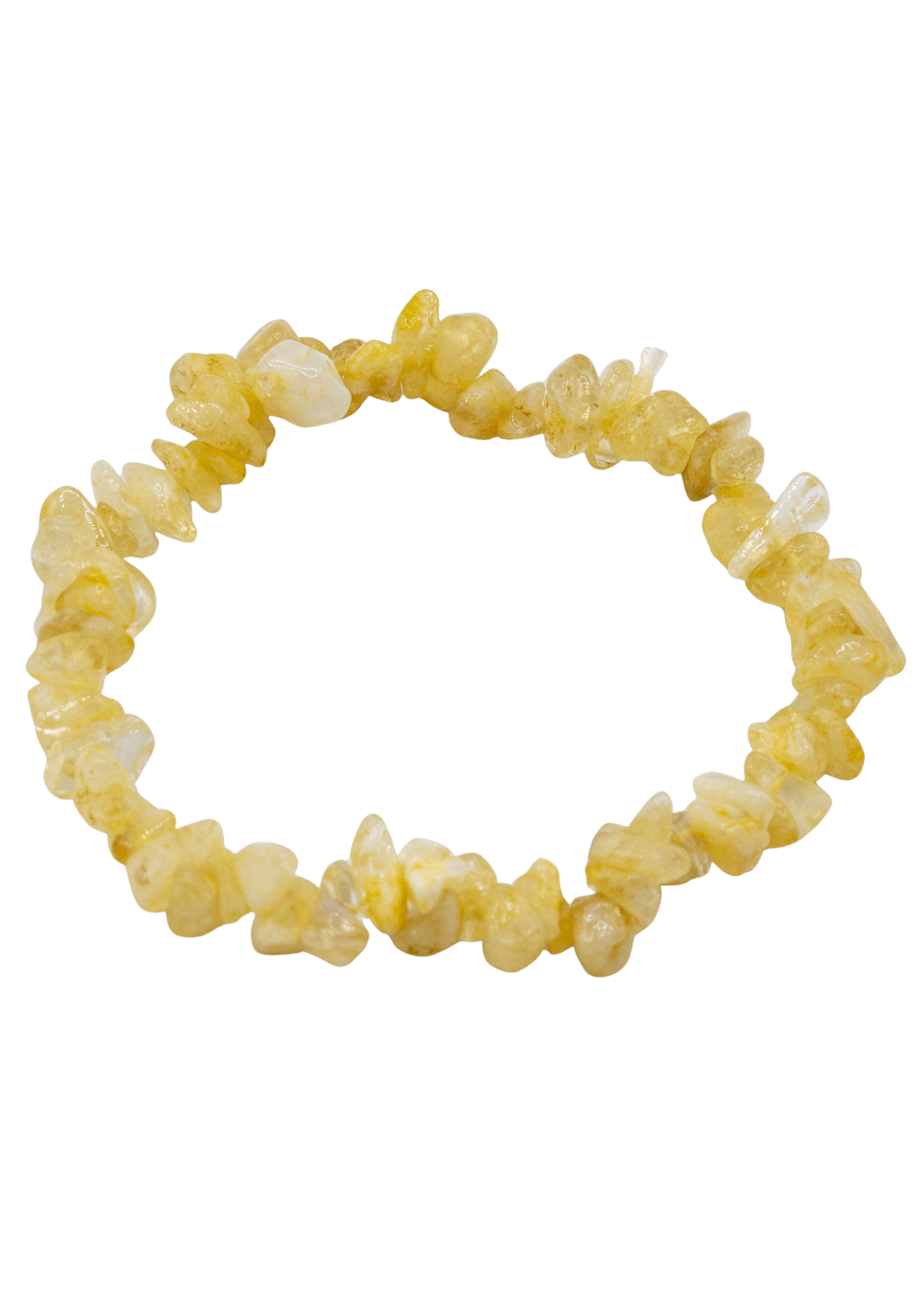 Citrine Chip Stretch Bracelet