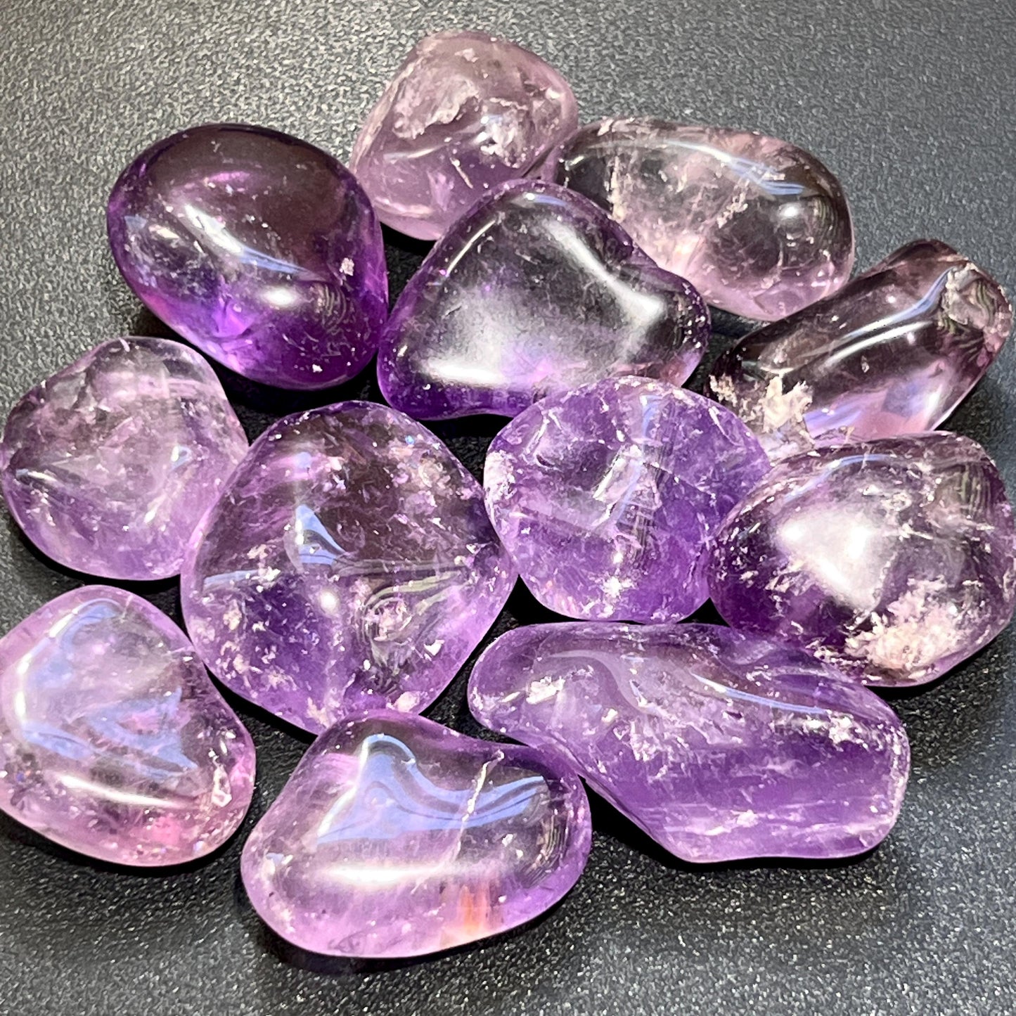 Large Purple Amethyst Crystal Tumbled (By The Piece Or Pound)